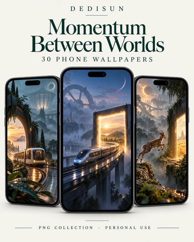Momentum Between Worlds — collection cover