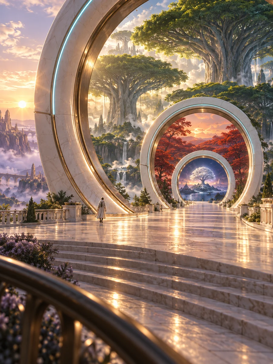 Worlds Within Worlds — collection cover